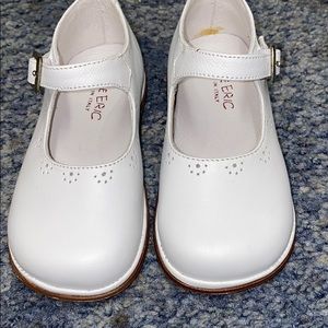 New first walkers size 6 white leather